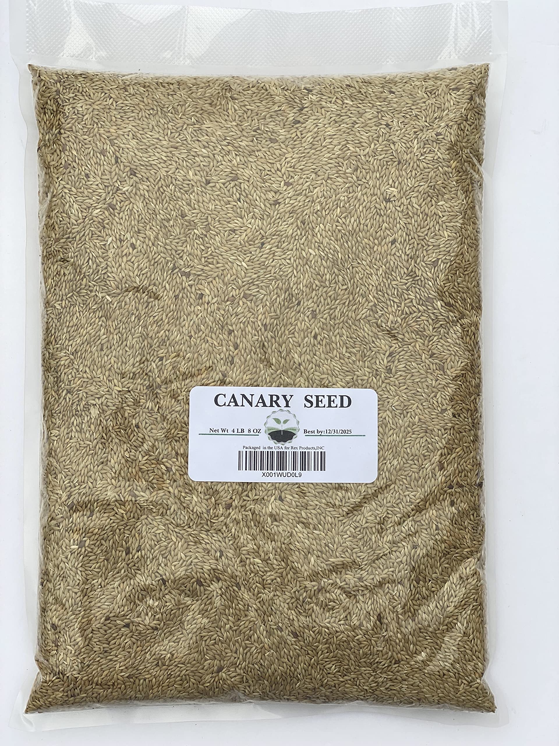 Amazon.com: Rex Products,INC Canary Seed 4.5LB/ Plain 100% Doble